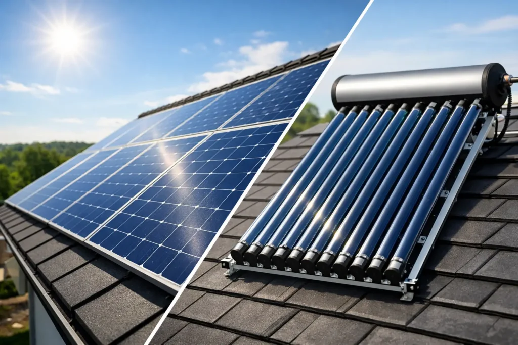 Photovoltaik oder Solarthermie?