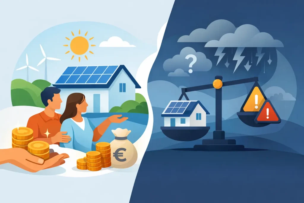 Photovoltaik ohne Vorkasse - fair oder riskant?